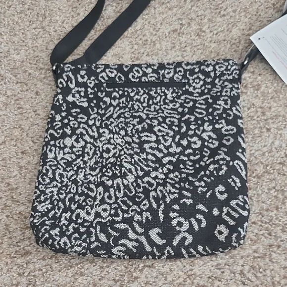 Thirty-One Black and White Crossbody Bag - Picture 6 of 8